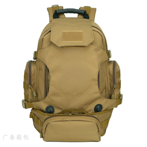 outdoor camouflage backpack shoulder waist bag army green backpack anti-theft flap bag