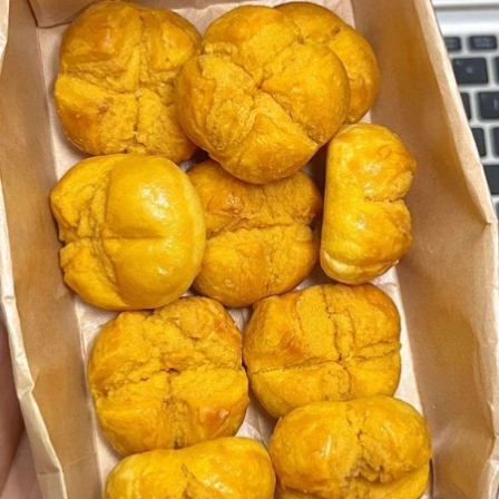 [full box of 6o bags] salted egg yolk open crisp macao hong kong specialty salty dormitory satisfy the appetite snack pastry snack