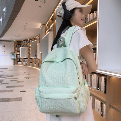 New Large Capacity Backpack School  Casual Backpack Primary and Secondary School Students College Student Trip Backpack