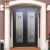 High-End Exquisite Double-Door CNC Laser Cutting Door Design  Family Community Courtyard Hotel Villa the Metal Door