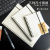 Simple Flip Grid Notebook A5 Notebook Student English Notepad Pp Frosted Cover Flip-up Coil Notebook