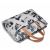 Computer Bag Multi-Layer Large Capacity Laser Heat Transfer Patch Fabric Velvet Lining Waterproof Fabric Portable Waterproof Fabric Trendy Bag