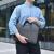 Laptop Bag Handbag Messenger Bag Waterproof Derm Fabric 15.6-Inch 14.1-Inch Trendy Men Briefcase