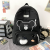 New Elementary School Student Candy Color Student Schoolbag Cartoon Bear Cute Preppy Style Backpack Female Casual Backpack