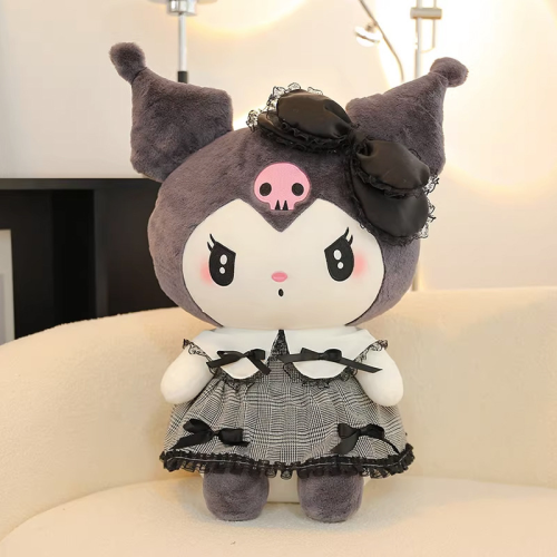 online influencer cute sanrio plush toy cross-border foreign trade black gold clow m play children‘s birthday gifts doll