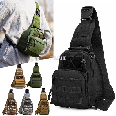 Camouflage Chest Bag Men's Shoulder Bag One Shoulder Crossbody Bag