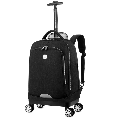 Weishengda Trolley bag Male Middle School Student Universal Wheel Luggage Backpack Female Travel Backpack Large Capacity Schoolbag