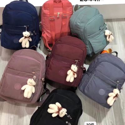 New Fashion Trendy Large Capacity Waterproof Bag Portable Backpack Cartoon Bear School Bag