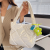 Trendy Women's Bags Portable Texture Cute Little Tote Large Capacity Simple All-Match Diamond Embroidery Thread Cross-Border Waterproof Bags