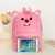 Loopy Little Beaver Plush Backpack Niche Girl Cute Junior's Schoolbag Student Back Book Computer Bag