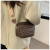 Trendy Women's Bags One-Shoulder Crossboby Bag Rhombus Embroidery Line Small Square Bag Fashion Simple Advanced Texture Women's Bag
