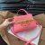 24 Bags for Women New Fashion Factory Source Portable Shoulder Crossbody Internet Celebrity Foreign Trade Cross-Border Direct Sales All-Matching