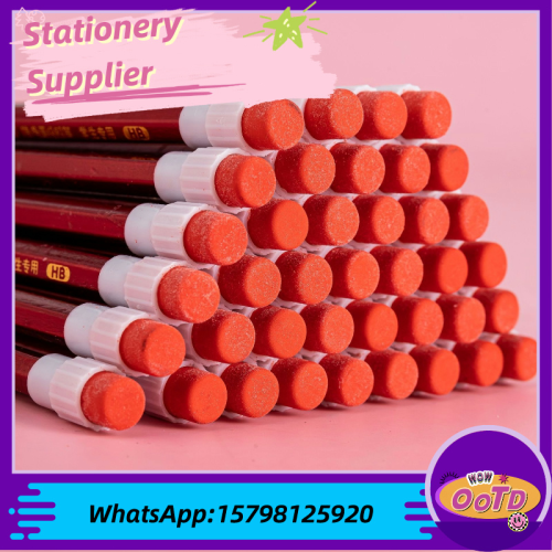 red top eraser pencil for kids， non-toxic， grade 1， kinderga