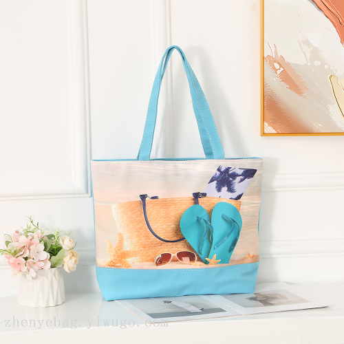 factory wholesale canvas bag women‘s bag veet bag digital printed shoulder bag customizable pattern cotton bag