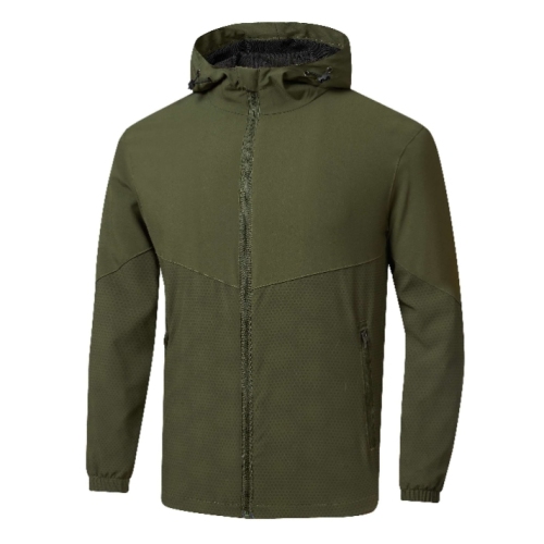 foreign trade men‘s sports jacket thin jacket large size coat hooded jacket cross-border supply