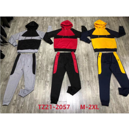 foreign trade men‘s suits sweatshirt cardigan sports suit casual sweatshirt jogger pants in stock customization available