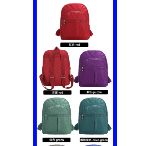 compressed cotton composite cloth backpack