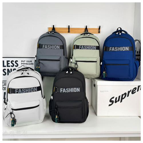 schoolbag travel bag student schoolbag sports leisure trendy women bag wallet quality men‘s bag large capacity backpack