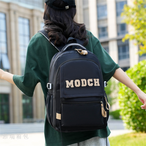 mori style trendy bapa contrast color trendy school bag korean style junior high school student schoolbag