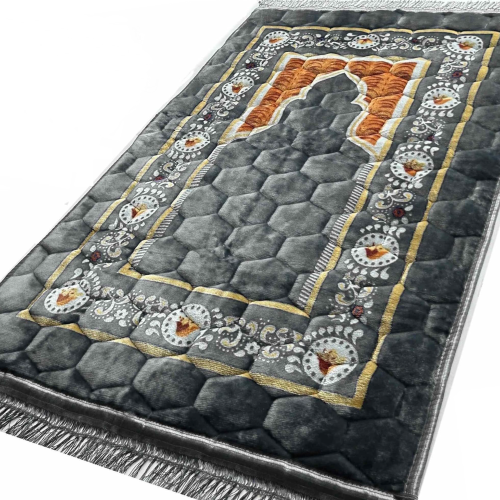 muslim worship carpet-thick large padding， soft and luxurious， protect knees and forehead