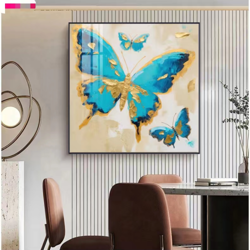 sky and blue modern abstract living room decorative painting impression building significantly restaurant paintings nordic landscape hallway oil painting