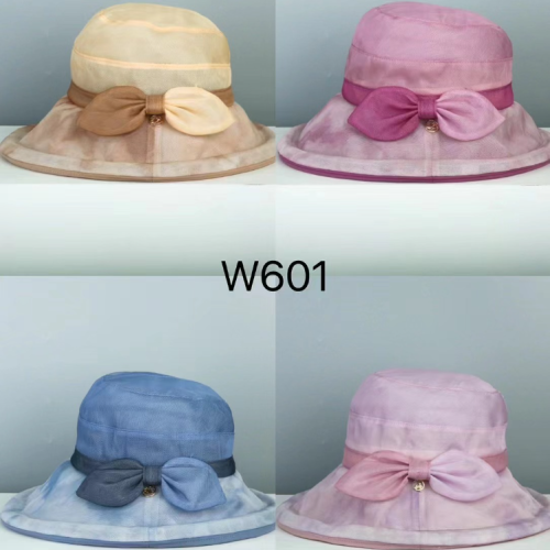 silk hat women‘s summer casual sun hat uv protection sun hat elegant fashion sun-proof bucket hat women