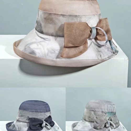 silk hat female summer sun hat uv protection sun protection hat travel bucket hat female 2024 new sun hat