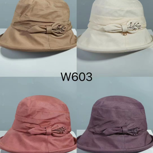 high-end sun hat women‘s summer 2024 new foldable travel vacation small curling wide brim ladies bucket hat
