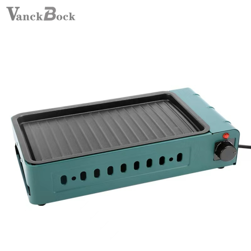 家用电烧烤炉烧烤架不粘电烤盘厨房小家电可调大功率烧烤机电烤炉