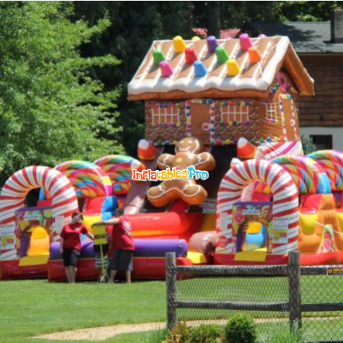 pancake house inflatable trampoline christmas inflatable house outdoor toys moon walking jumping castle jumping house trampoline