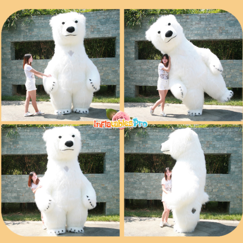 internet celebrity inflatable giant panda cartoon doll costume polar bear tiktok same walking koala teddy bear doll clothes