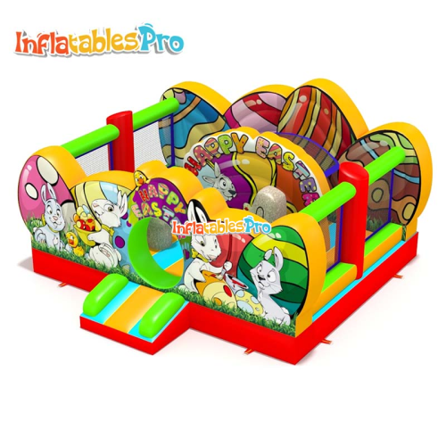 easter inflatable castle inflatable slide inflatable trampoline outlet green inflatable castle with slide rabbit castle