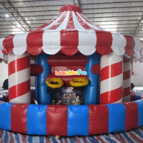 six-in-one carnival game inflatable basketball game inflatable throw the circle game party inflatable game new