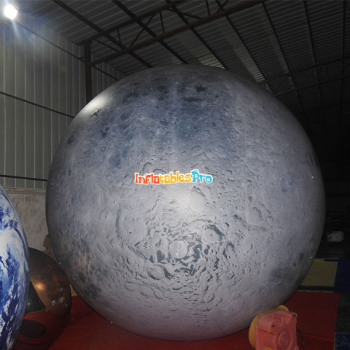 internet celebrity inflatable star ball inflatable advertising moon earth saturn christmas ornament ball double layer color changing mirror ball