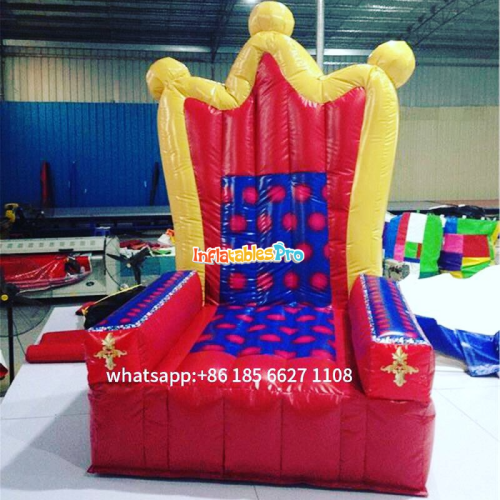 inflatable crown chair promotion advertising chair inflatable advertising product inflatable sofa giant inflatable sofa toy