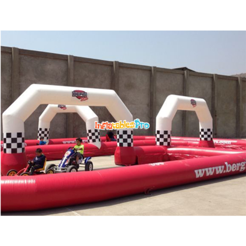 children‘s bicycle race inflatable track fence kart inflatable track inflatable water horse inflatable track venue