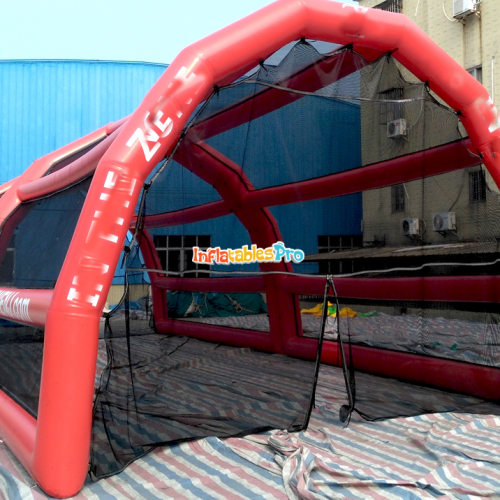 airtight pvc inflatable baseball hitting cage baseball practice tent inflatable fence inflatable cage inflatable tunnel