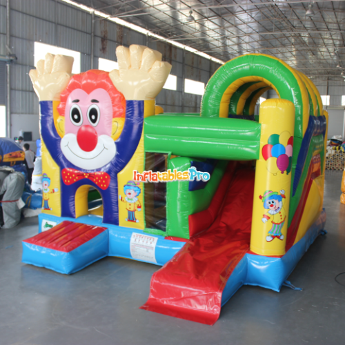 large indoor outdoor clown inflatable castle naughty castle children‘s paradise mall square playground trampoline equipment