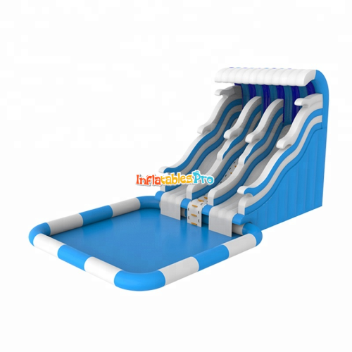 inflatable play equipment inflatable water slide pool pool combination entertainment equipment inflatable castle pool combination