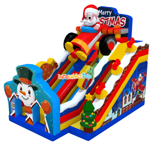 santa claus theme inflatable dry slide christmas theme inflatable castle christmas inflatable castle trampoline