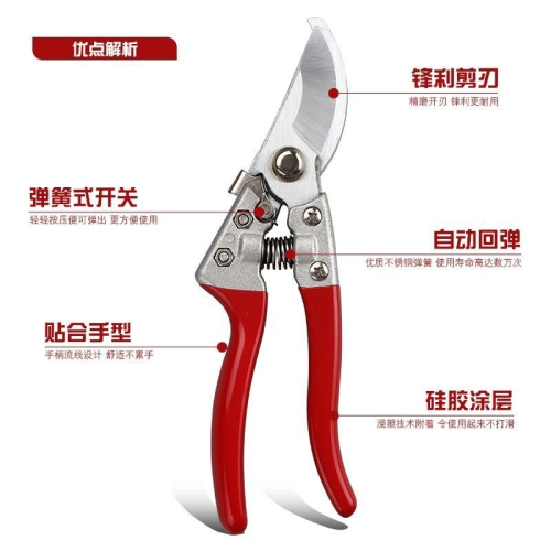 imported fruit tree branches garden strong pruning clearance manual fruit branch scissors scissors household tools branch scissors