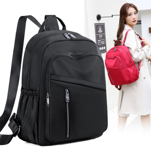 casual travel backpack fashion classic large capacity multi-pocket personalized design women‘s easy-to-carry backpack