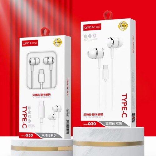 brand q30type-c headset tc digital audio headset for android compatible new product 15， etc.