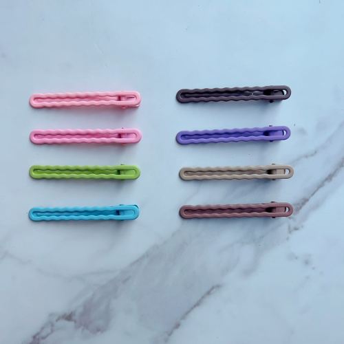 8cm wave hair clips hair accessories duckbill clip word clip factory direct sales wholesale