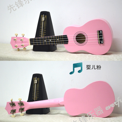 factory wholesale beginner color 21-inch ukulele wooden small guitar ukulele student musical instrument