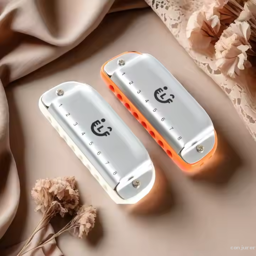 超便携专业级8孔布鲁斯口琴可爱魔术师Conjurer专业演奏节日礼物