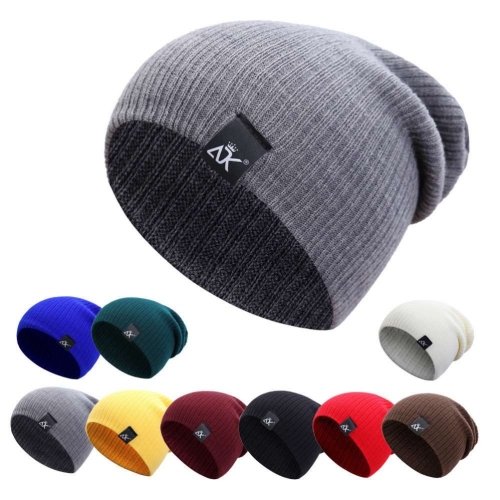 cross-border foreign trade new sleeve cap european and american outdoor all-matching adk knitted hat autumn and winter woolen cap