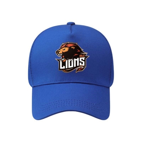 cross-border hot pure cotton hat cartoon lion icon letter baseball cap foreign trade fashion sun-proof sun-proof peaked cap