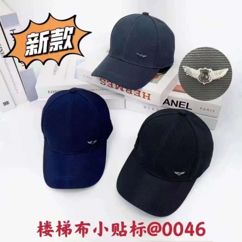 spring and autumn new clothing fabric baseball cap middle-aged men‘s suit cloth sun hat casual simple peaked cap