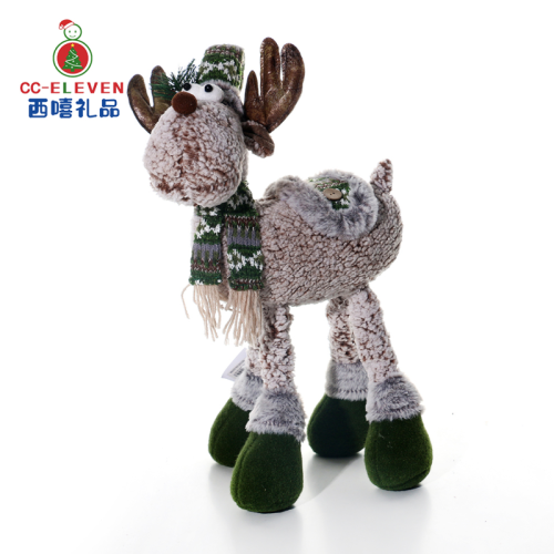 christmas decoration retractable david's deer doll decoration gift new christmas tree gift